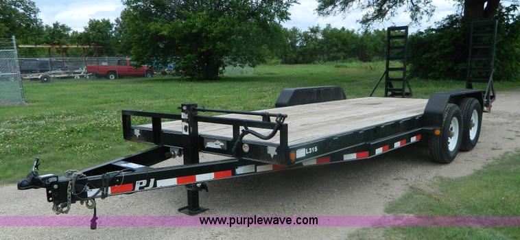 image for item K8104 2009 PJ equipment trailer