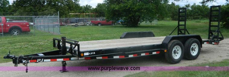 image for item K8104 2009 PJ equipment trailer