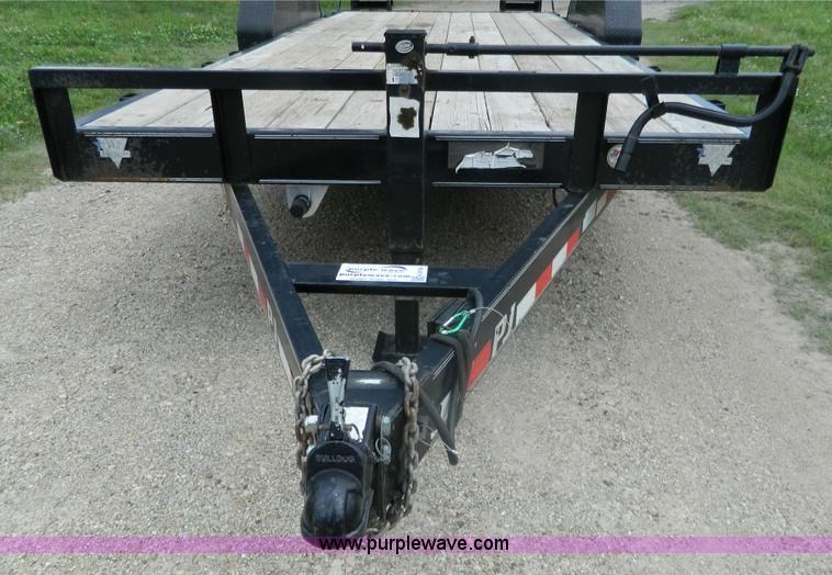 image for item K8104 2009 PJ equipment trailer
