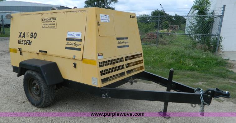 image for item K8105 1993 Atlas Copco XAS90JD air compressor