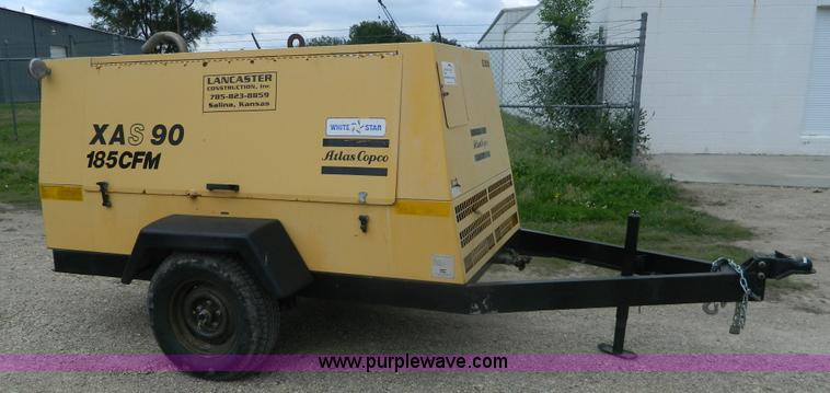 image for item K8105 1993 Atlas Copco XAS90JD air compressor