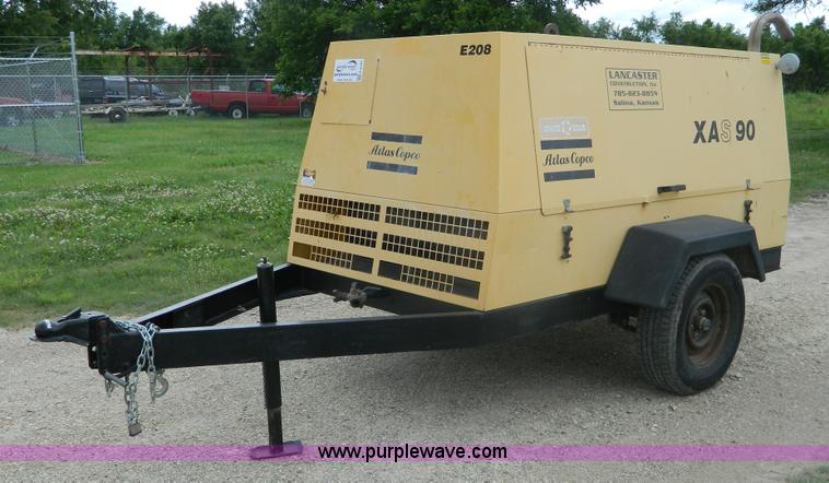 image for item K8105 1993 Atlas Copco XAS90JD air compressor
