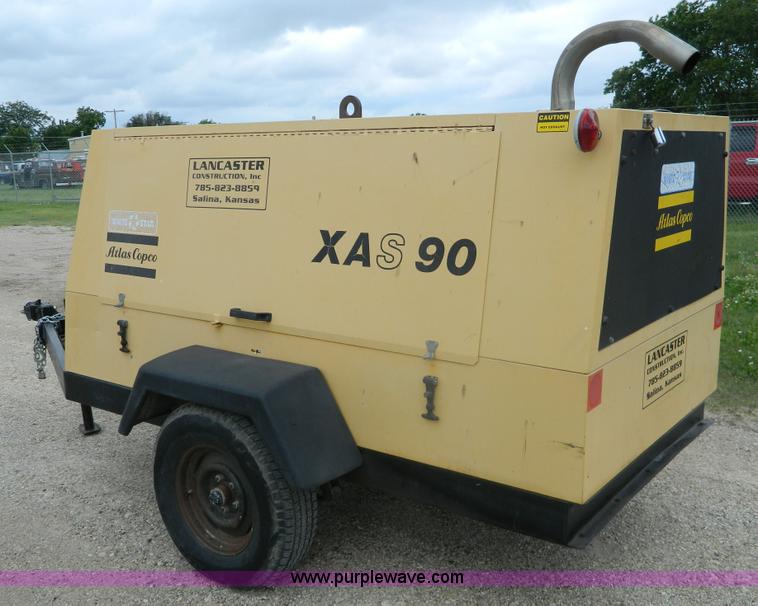 image for item K8105 1993 Atlas Copco XAS90JD air compressor