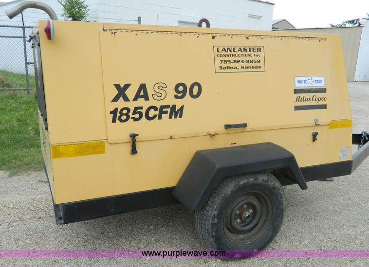 image for item K8105 1993 Atlas Copco XAS90JD air compressor