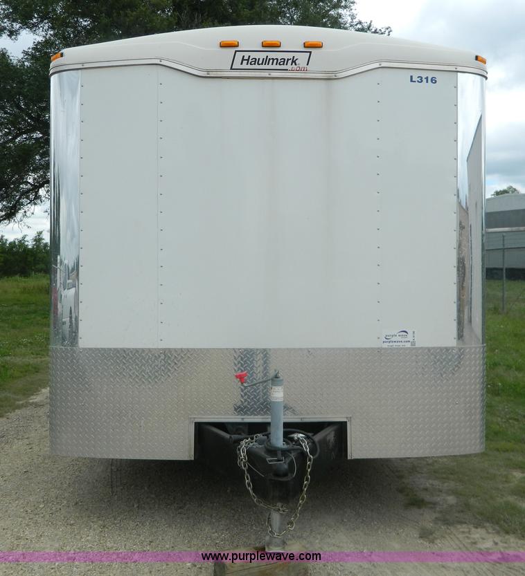 image for item K8106 2010 Haulmark enclosed trailer
