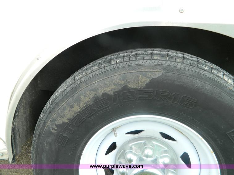 image for item K8106 2010 Haulmark enclosed trailer