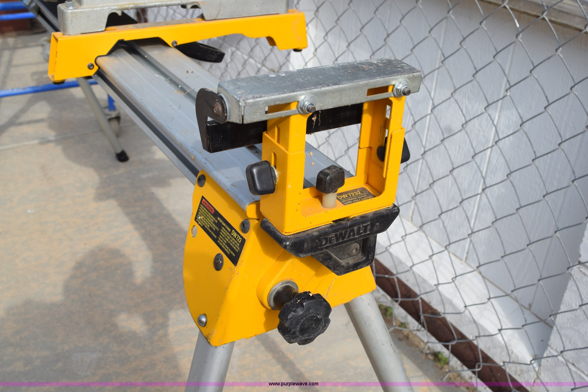 Dewalt 705 compound miter saw in Salina, KS Item AX9815 sold Purple