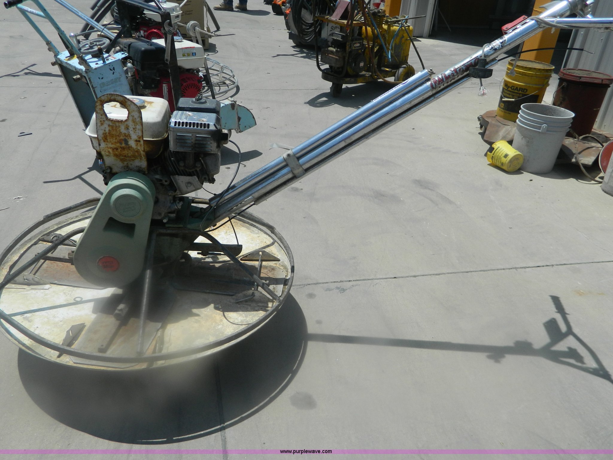 Whiteman 36" power trowel in Salina, KS Item BH9551 sold Purple Wave