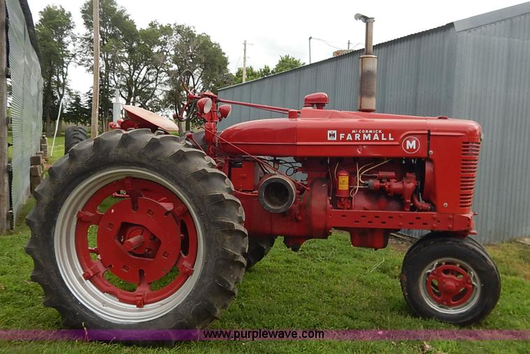 image for item BC9339 1950 Farmall M tractor