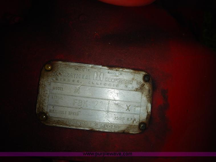 image for item BC9339 1950 Farmall M tractor