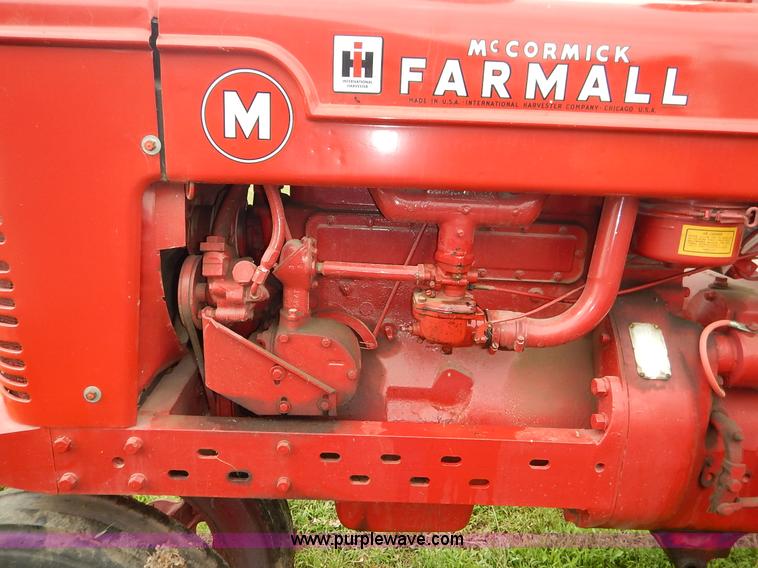 image for item BC9339 1950 Farmall M tractor