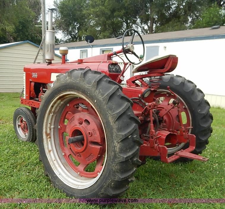 image for item BC9340 1958 Farmall 350 row crop tractor