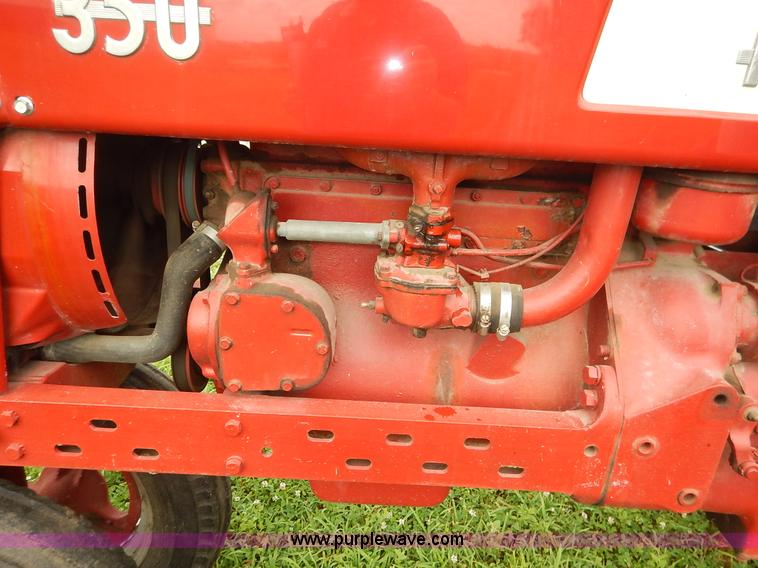 image for item BC9340 1958 Farmall 350 row crop tractor