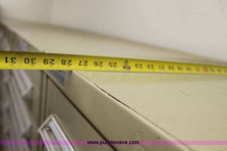 image for item BJ9496 Stanley Vidmar parts drawer cabinet