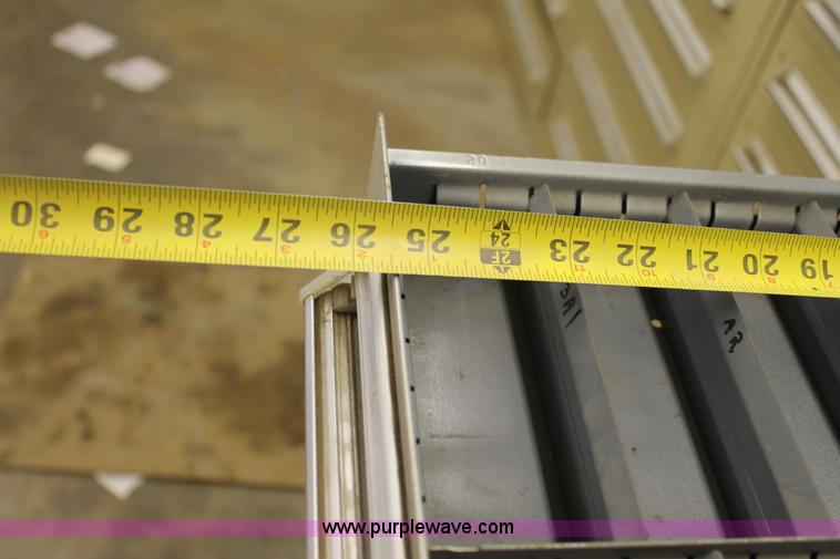 image for item BJ9497 Stanley Vidmar parts drawer cabinet