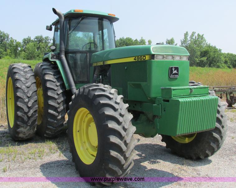 image for item H3269 1994 John Deere 4960 MFWD tractor