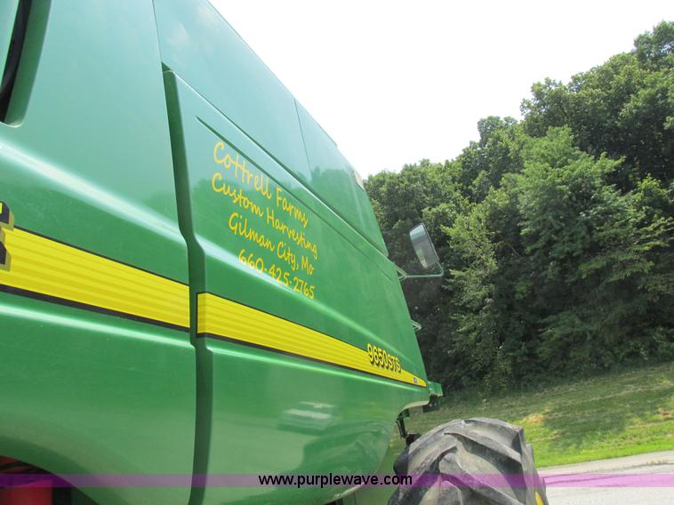 image for item H3272 2003 John Deere 9650 STS RWA combine