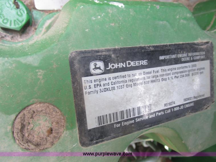 image for item H3272 2003 John Deere 9650 STS RWA combine