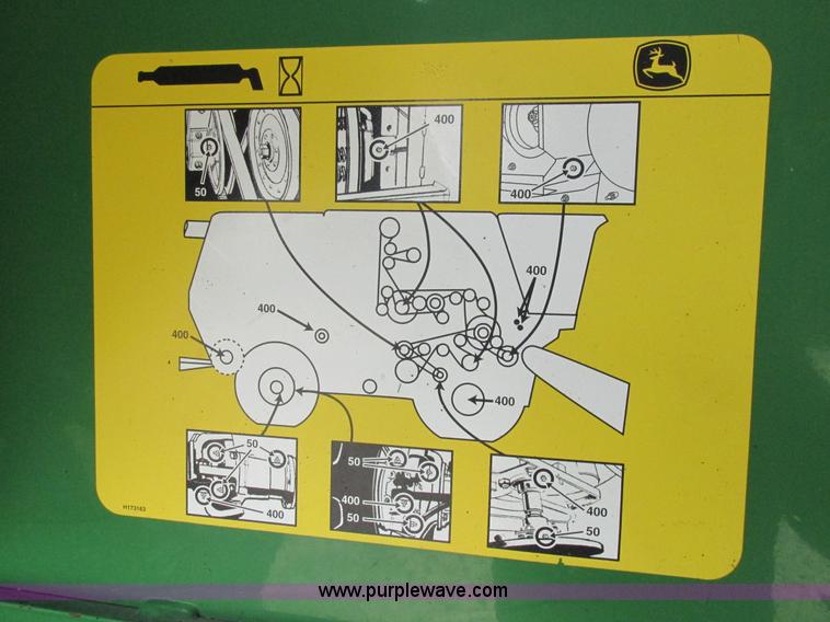 image for item H3272 2003 John Deere 9650 STS RWA combine