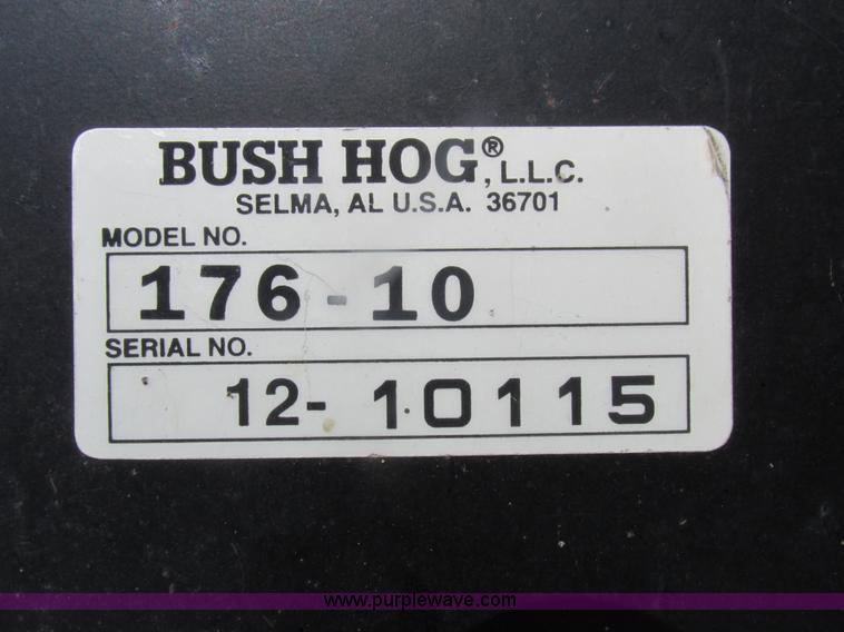 image for item H3280 Bush Hog 176-10 angle blade