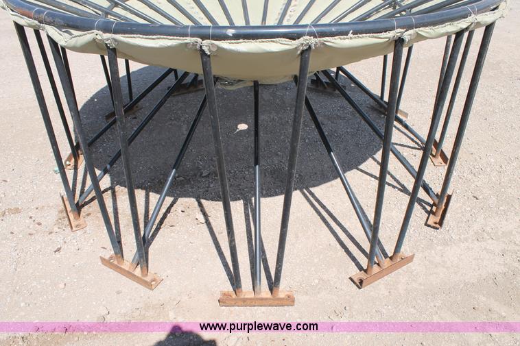 image for item J1468 6,200 gallon poly fertilizer tank