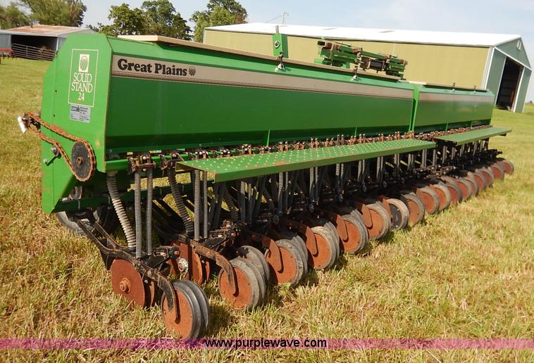 image for item J3760 Great Plains Solid Stand 24 grain drill