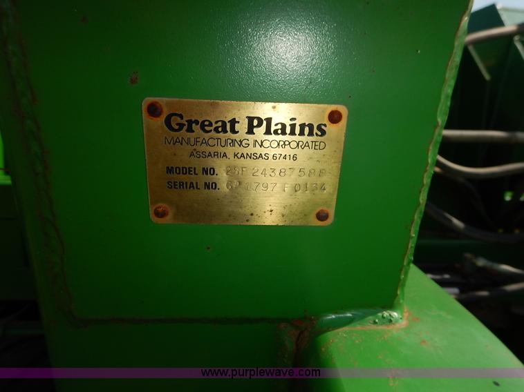 image for item J3760 Great Plains Solid Stand 24 grain drill