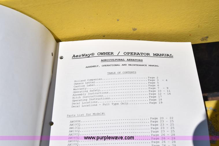 image for item J7979 AerWay AW2000 aerator