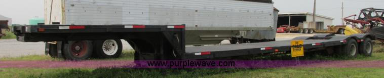 image for item R9326 1988 ASI drop deck trailer
