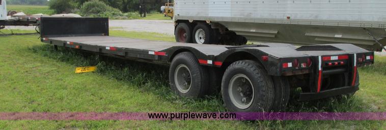 image for item R9326 1988 ASI drop deck trailer