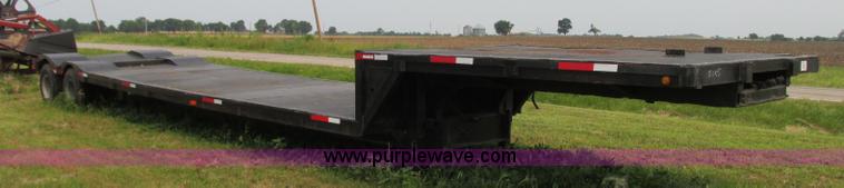 image for item R9326 1988 ASI drop deck trailer