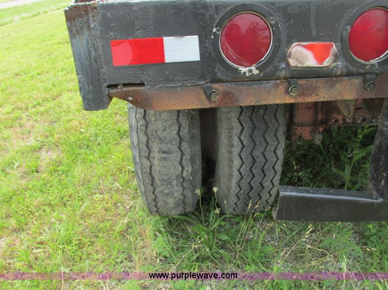image for item R9326 1988 ASI drop deck trailer