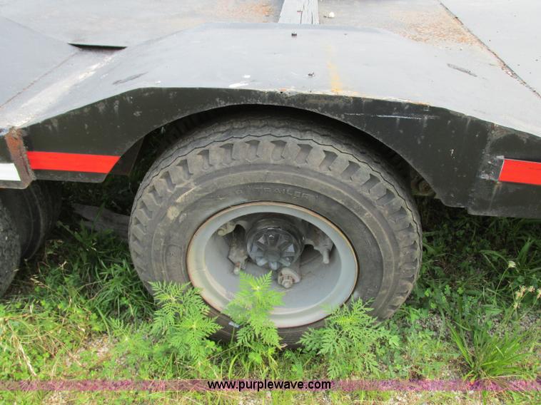 image for item R9326 1988 ASI drop deck trailer