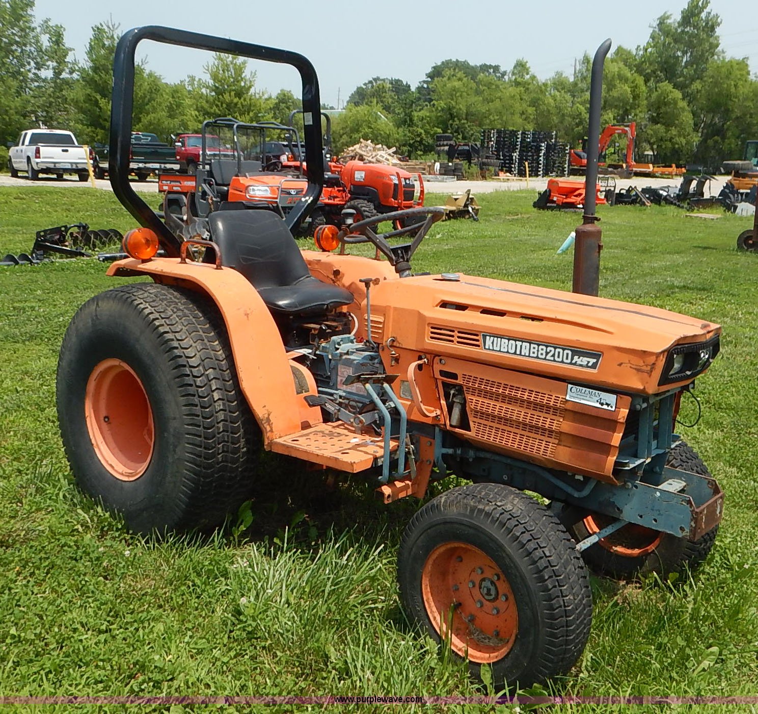 1985 Kubota B8200 tractor in Smithville, MO Item J3811 sold Purple Wave