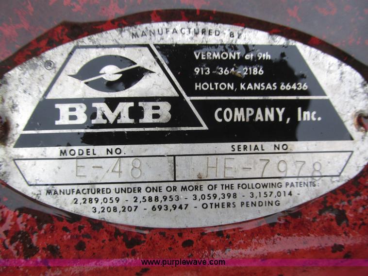 image for item AV9175 BMB E-48 rotary mower