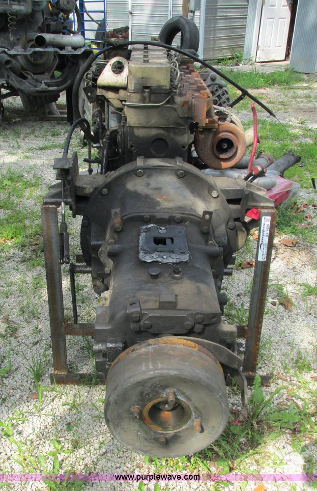 image for item AY9850 Cummins 5.9L L6 turbo diesel engine