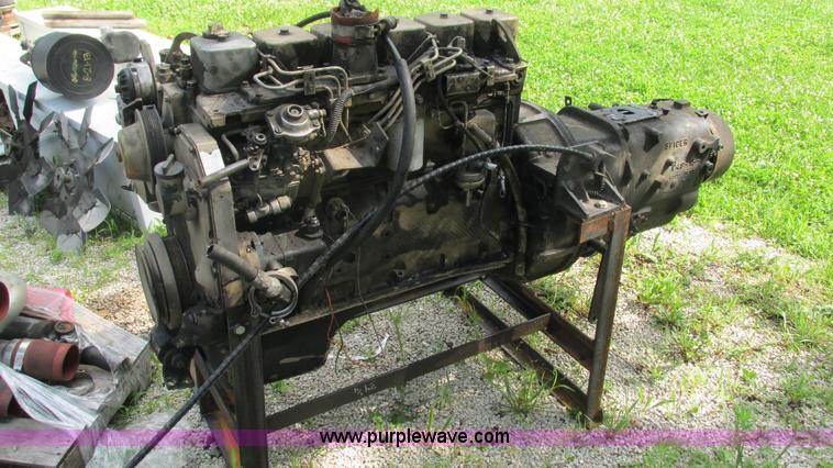image for item AY9850 Cummins 5.9L L6 turbo diesel engine