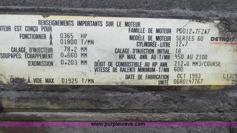 image for item AY9852 Detroit Diesel Series 60 12.7L turbo diesel engine