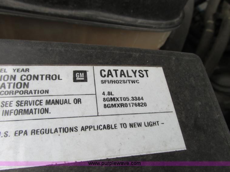 image for item B2997 2008 GMC Sierra 1500 pickup truck