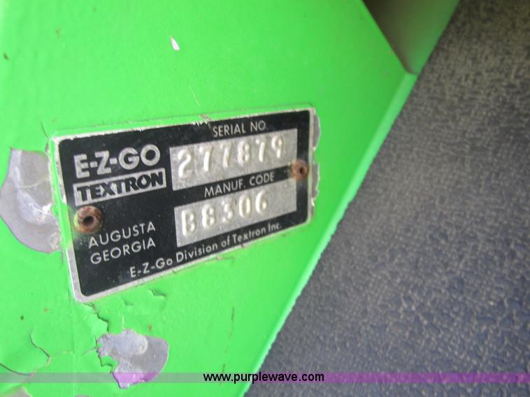 image for item BA9254 Ez-go B8306 golf cart