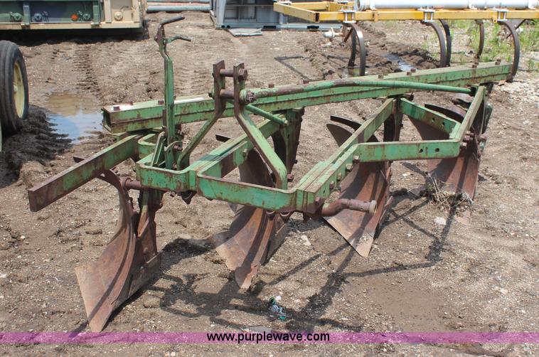 image for item BO9380 John Deere four bottom plow