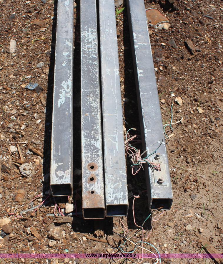 image for item BO9391 (4) 50'L light poles