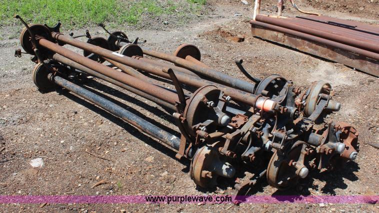 image for item BO9396 (9) assorted axles