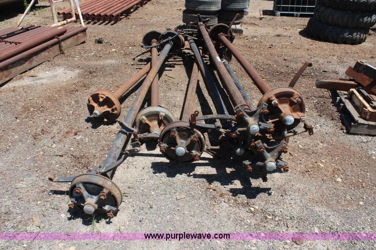 image for item BO9396 (9) assorted axles