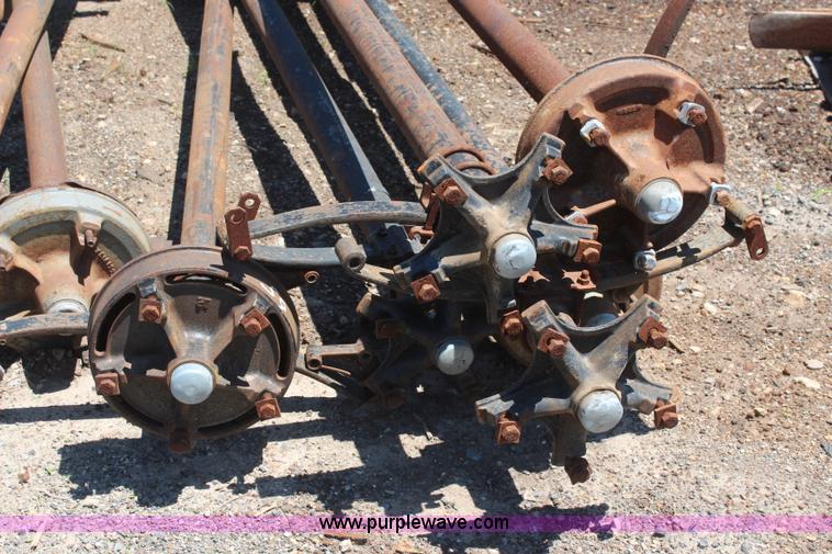 image for item BO9396 (9) assorted axles