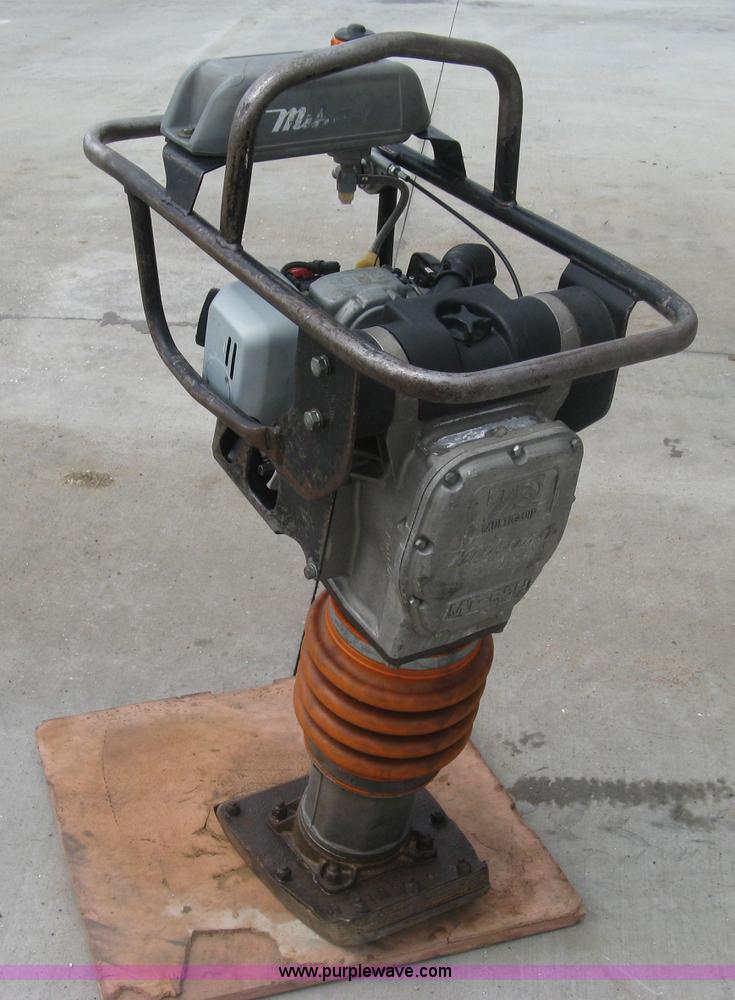 image for item BQ9510 Multi Quip MT-65H jumping jack compactor