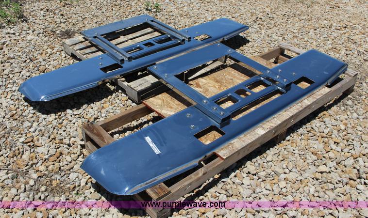 image for item BR9442 (2) chrome front bumpers