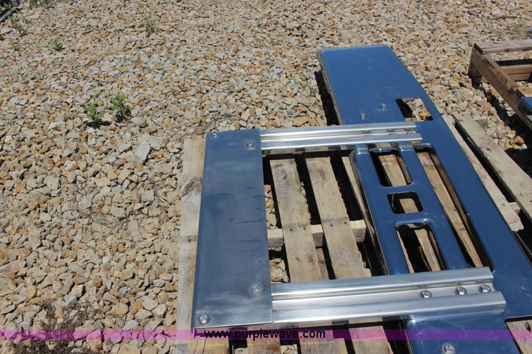 image for item BR9442 (2) chrome front bumpers