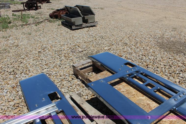 image for item BR9442 (2) chrome front bumpers