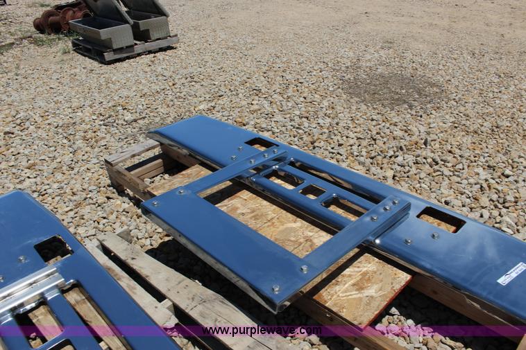 image for item BR9442 (2) chrome front bumpers